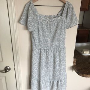 Monteau los Angelas blue dress Size L
